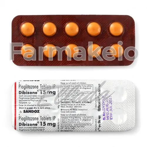 pioglitazone hydrochloride (πιογλιταζόν υδροχλωρική) χωρίς ιατρική συνταγή