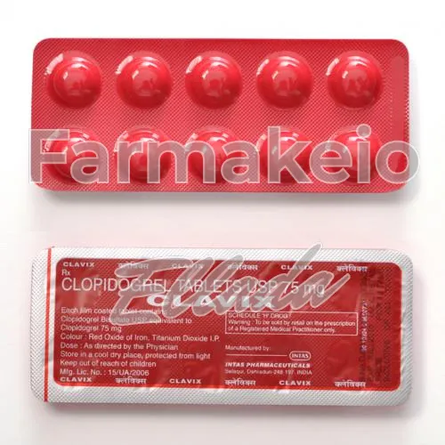 clopidogrel (κλοπιδογρέλη) χωρίς ιατρική συνταγή