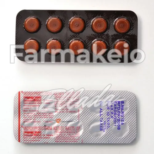 medroxyprogesterone (μεδροξυπρογεστερόνη) χωρίς ιατρική συνταγή