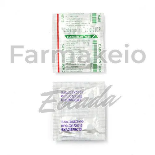 cabergoline (καβεργολίνη) χωρίς ιατρική συνταγή