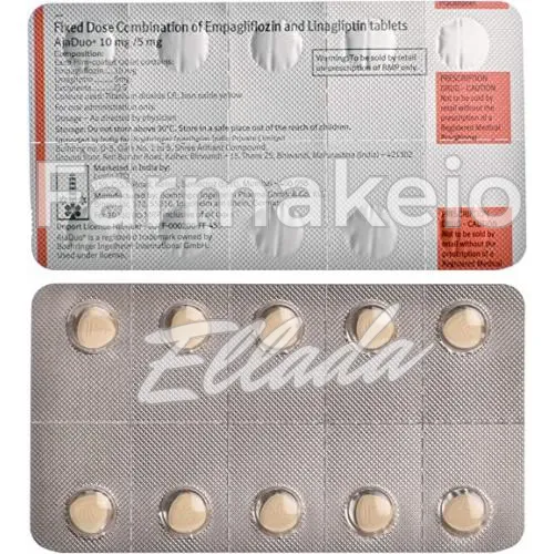 linagliptin + empagliflozin (λιναγλιπτίνη + εμπαγλιφλοζίνη) χωρίς ιατρική συνταγή