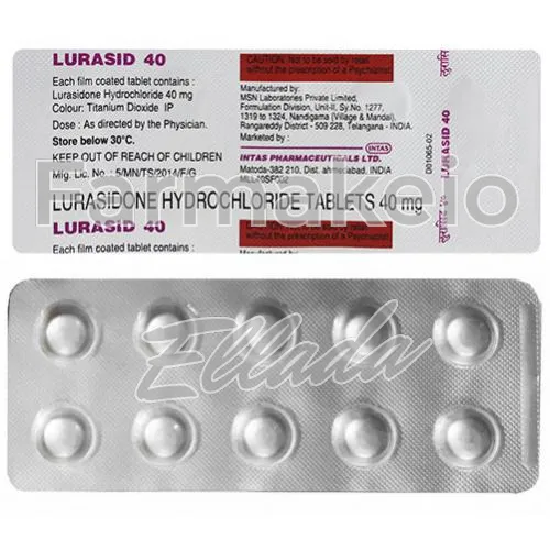 lurasidone (λουρασιδόνη) χωρίς ιατρική συνταγή