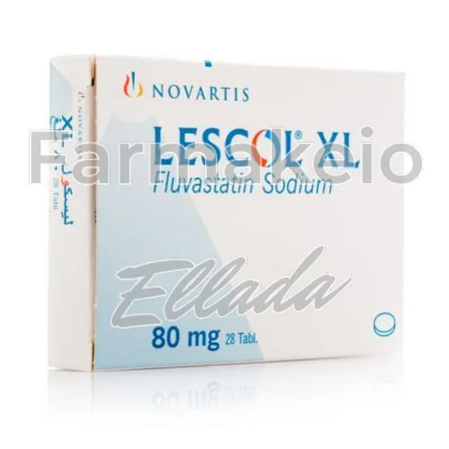 fluvastatin (φλουβαστατίν) χωρίς ιατρική συνταγή