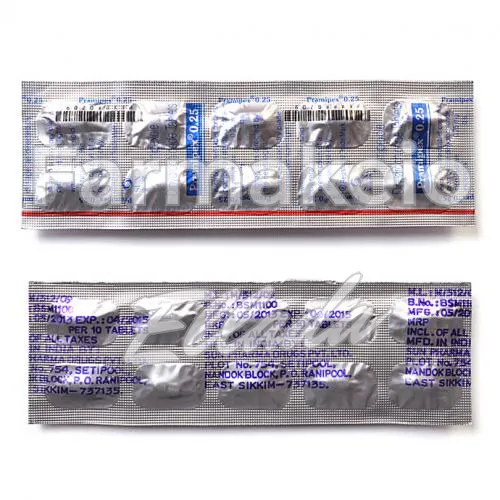 pramipexole (πραμιπεξόλη) χωρίς ιατρική συνταγή