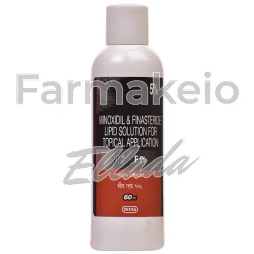 minoxidil + finasteride (μινοξιδίλη + φιναστερίδη) χωρίς ιατρική συνταγή